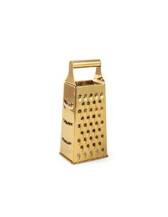Ralador de Queijo Dourado 4 Faces Linha Lovers Inox