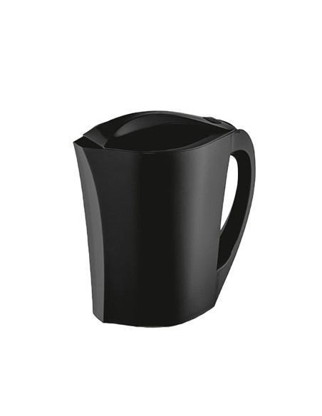 Jarra de Suco Agua com Tampa Preto PS 1,5L