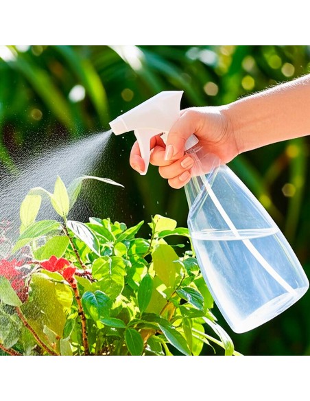 Borrifador de Agua Limpeza Jardim Pulverizador 580ml