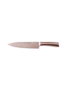 Faca Cobre Rose Gold Chef 8" Cutelaria Lovers Aço Inox
