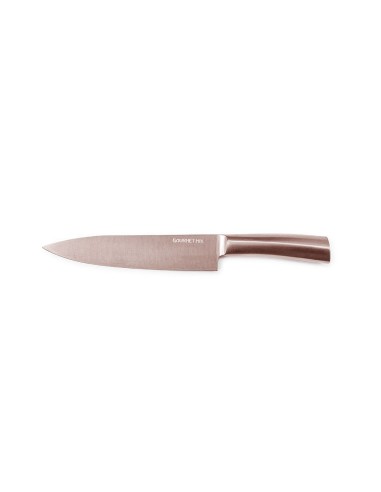 Faca Cobre Rose Gold Chef 8" Cutelaria Lovers Aço Inox