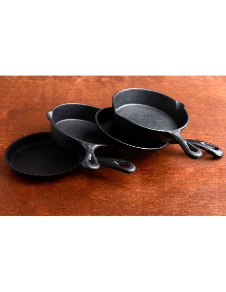 Frigideira Mini Ferro Fundido Fogao Forno Induçao 10cm