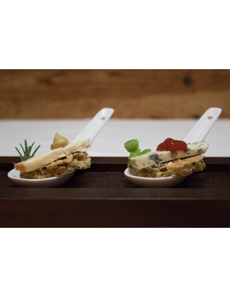 Colher Finger Food Buffet Lamen Restaurante Melamina 1un