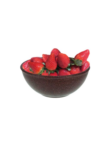 Tigela Bowl Cumbuca Salada Açai Sopa Marrom BPA Free 700ml