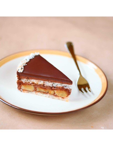 Garfo de Sobremesa Bolo Dourado Talheres Inox Restaurante