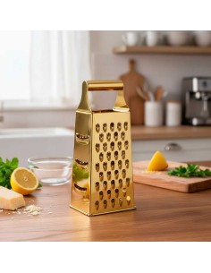 Ralador de Queijo Dourado 4 Faces Linha Lovers Inox 2