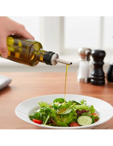 Bico Dosador de Azeite Garrafas Bebidas Inox e...