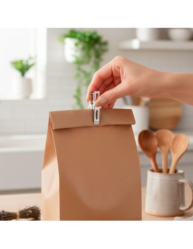 Prendedor de Embalagem Pregador Inox Multiuso...