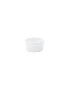 Ramequim Mini Porcelana Branco Forno 75ml 7cm