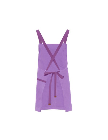 Avental Lilas Lavanda Alça Cruzada Roxo Doceria Açai Sorveteria