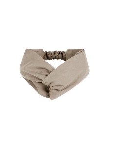 Faixa de Cabelo Turbante Bandana Bege Chef Cozinha Bar Spa