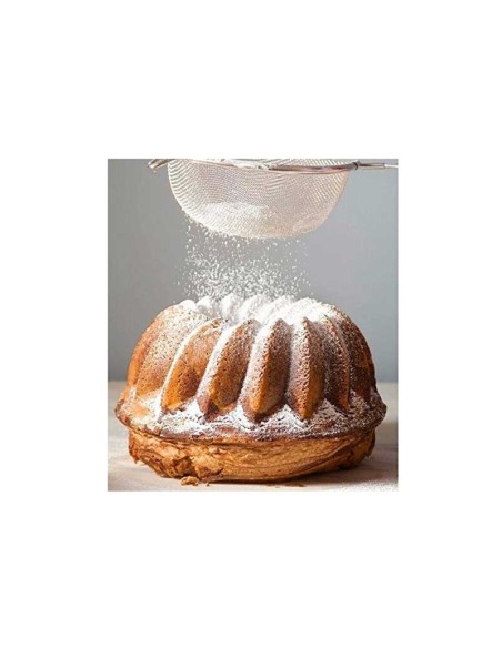 Peneira Inox Cabo Aço Cozinha Confeitaria 20cm