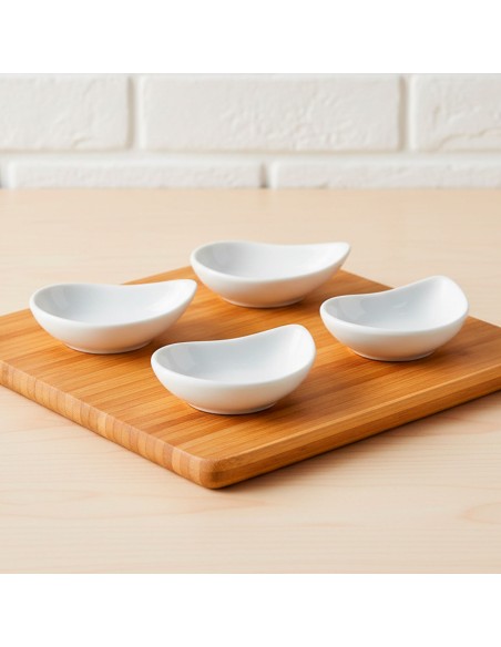 Tigela Porta Shoyu Molho Finger Food Melamina Bar Petisco 50ml