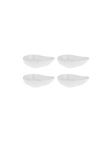 Tigela Porta Shoyu Molho Finger Food Melamina Petisco 50ml 4un