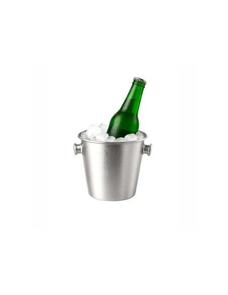 Balde de Gelo Inox 1,2L com Pegador Drinks Bar Bartender
