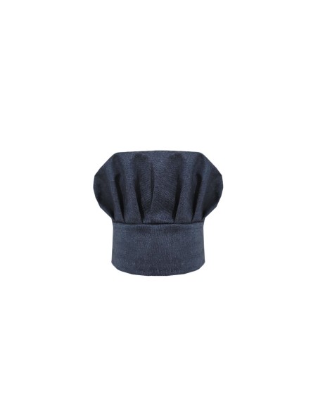 Chapeu de Cozinheiro Jeans Chef Touca Azul Ajustavel