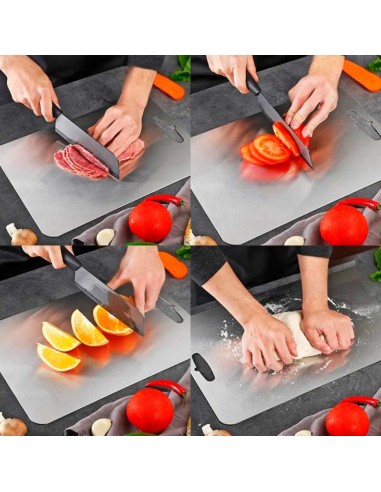 Tabua de Carne Corte Cozinha Profissional Aço...