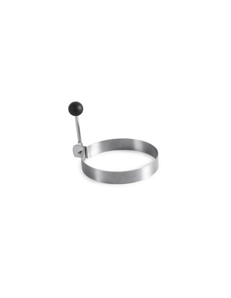 Molde para Ovo Frito Redondo Forma Aço Inox Lanchonete 8,5cm