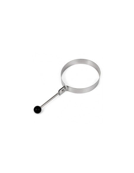 Molde para Ovo Frito Redondo Forma Aço Inox Lanchonete 8,5cm