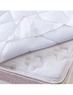 Capa Colchao Pillow Top CASAL Branco Toque Plumas Macio 1un 2