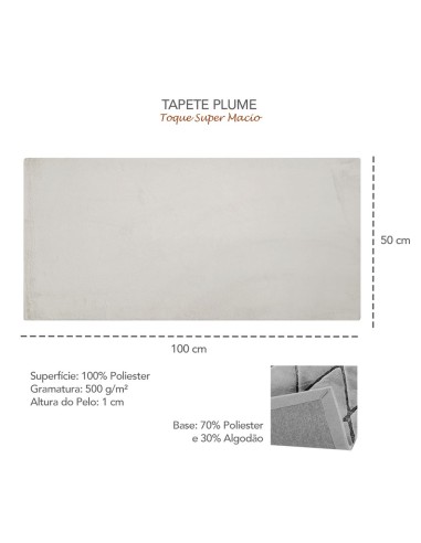 Tapete Retangular Super Macio Quarto Banheiro...