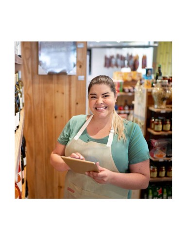 Avental Grande Bege Plus Size Caqui Vegano...