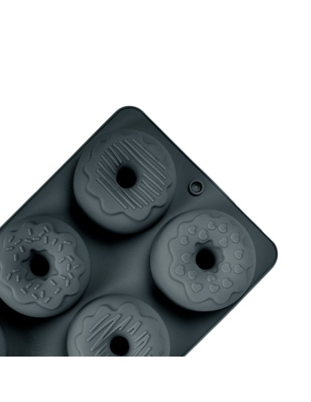 Forma de Silicone Donuts Rosquinha Bolo Forno Antiaderente