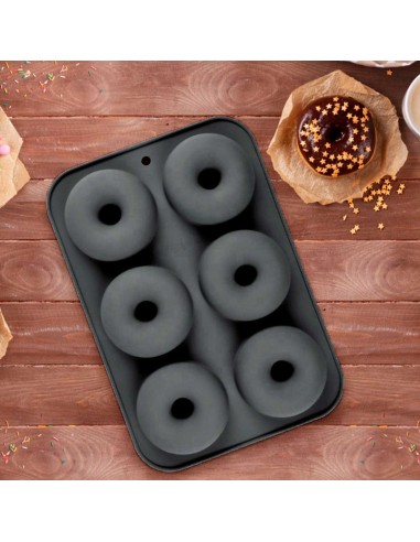 Forma de Silicone Bolo Pudim Donuts Forno...