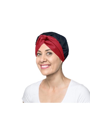 Faixa Cabelo Turbante Vermelho Touca Redinha...