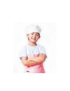 Avental Infantil Rosa Algodao Cozinha Artes Pintura... 2