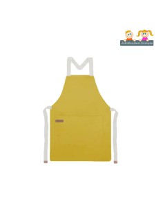 Avental Infantil Amarelo Criança Algodao Cozinha Pintura...