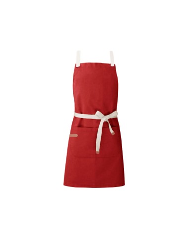 Avental Infantil Vermelho Criança Algodao...