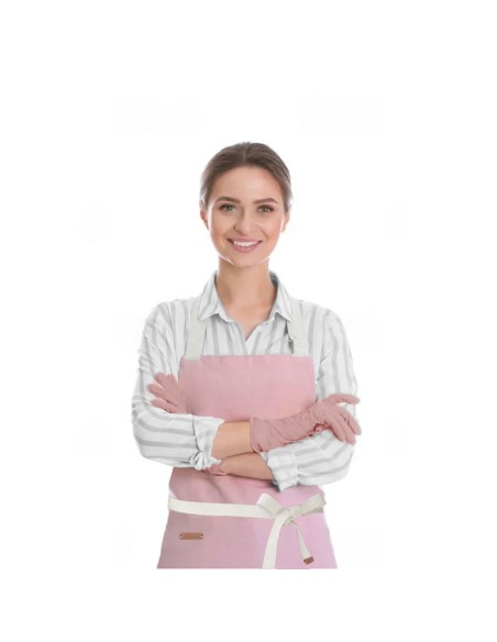 Avental Rosa Confeitaria Doceria Artesanato Salao Spa