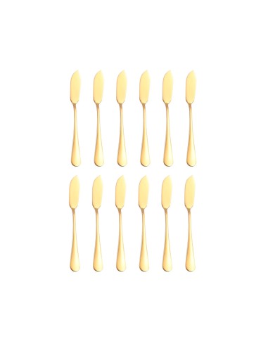 Faca para Manteiga Espatula Pate Aço Inox...