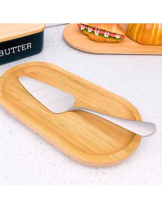 Espatula de Bolo Aço Inox Servir Sobremesas Tortas 23cm 2