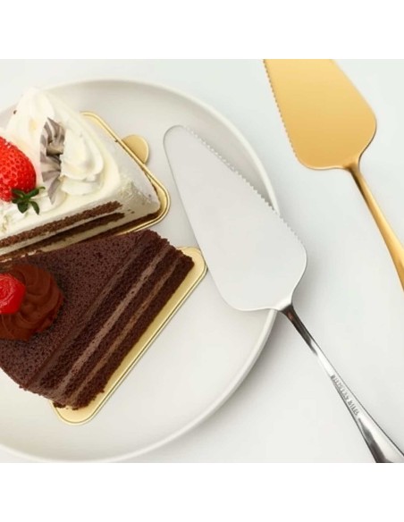 Espatula de Bolo Aço Inox Servir Sobremesas Tortas 23cm