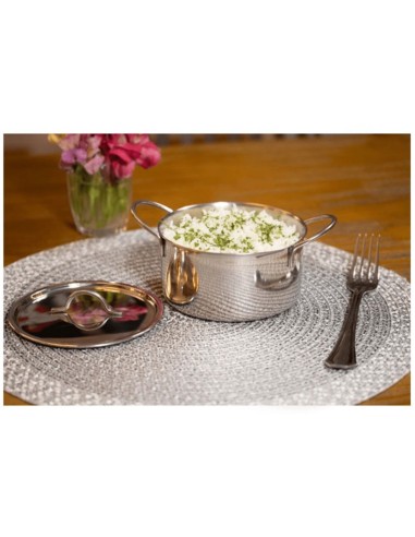 Panela Mini Cacarola 10cm Inox Couvert Entrada...