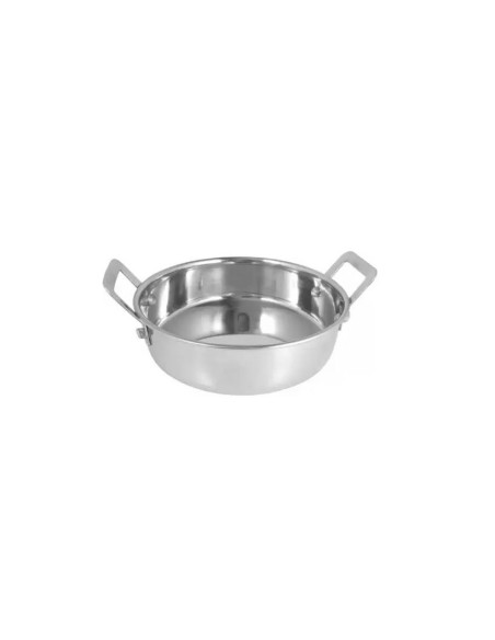 Caçarola Mini Panela Couvert Inox Entrada Petisco Molho 12cm