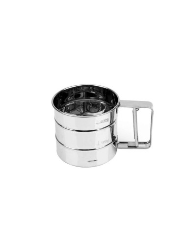 Tapioqueira Polvilhador de Tapioca Farinha Caneca Inox 250g