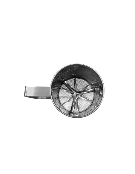 Tapioqueira Polvilhador de Tapioca Farinha Caneca Inox 250g