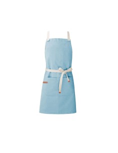 Avental Azul Claro Algodao Confeitaria Padaria Artesanato