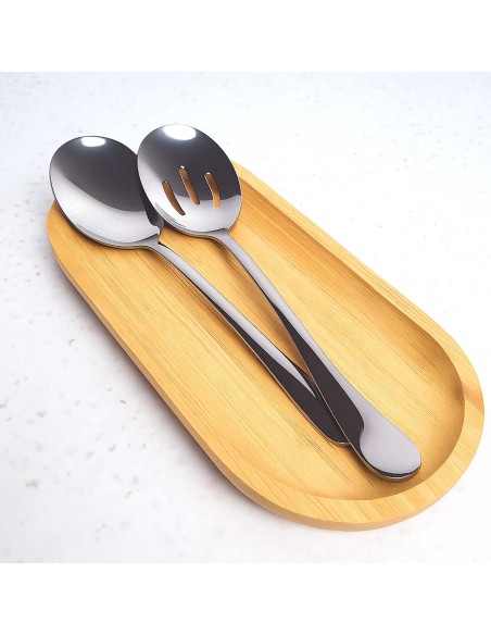 Colher para Servir Arroz e Salada Aço Inox Multiuso