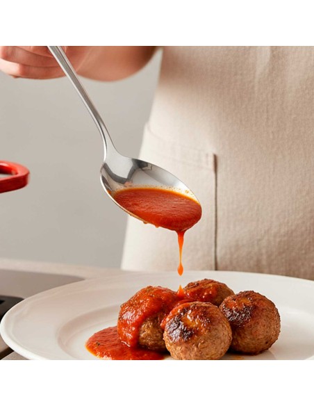 Concha Aço Inox Servir Molhos Sopas Caldos Buffet 19,5cm