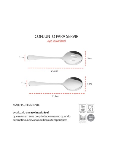 Concha Colher Servir Vazada Servir Utensilio...