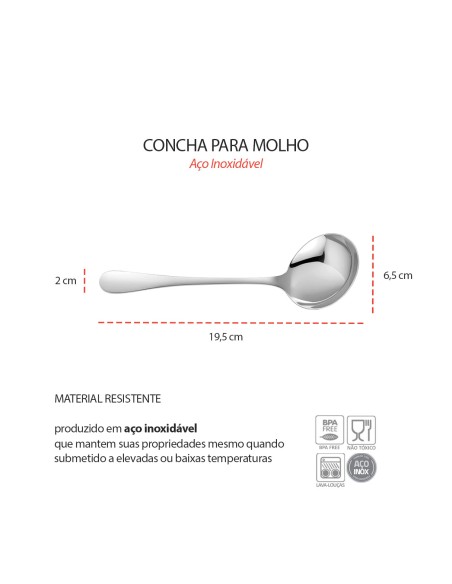 Concha Colher Servir Vazada Servir Utensilio Jogo Aço Inox