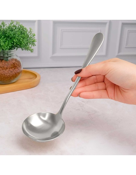 Espatula Concha Colher Servir Utensilios Aço Inox Servir Buffet