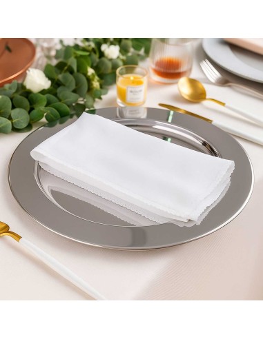 Sousplat Redondo Inox 33cm Mesa Posta Buffet...