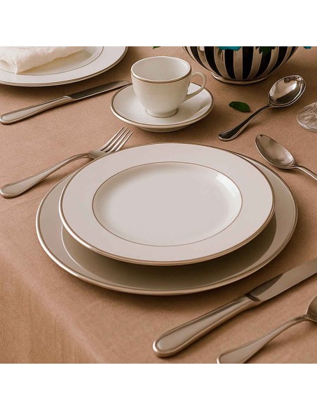 Sousplat Redondo Inox 33cm Mesa Posta Buffet Restaurante 6un