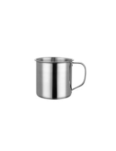 Caneca de Aço Inox Cafe Drink Bar Buffet Xicara 350ml