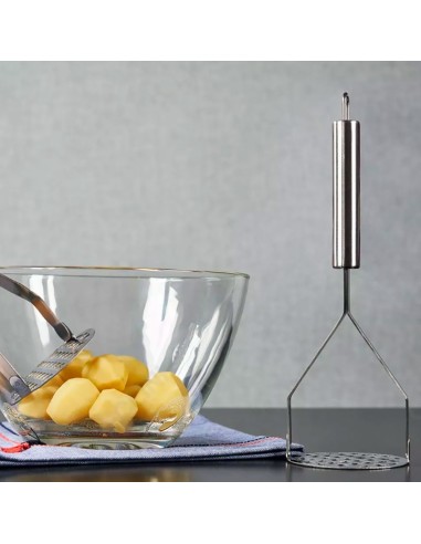Amassador de Batatas e Legumes Aço Inox Tuboline